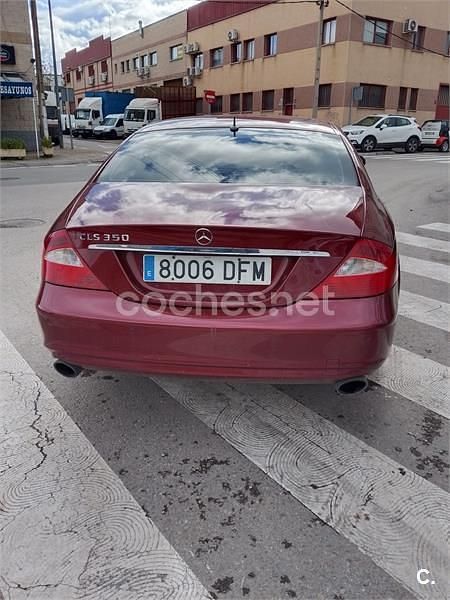 Usado Mercedes CLS350 272 CV (200 kW) 2005 Granate Berlina