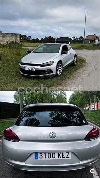 Usado VW Scirocco Edition 140 CV (102 kW) 2012 Gris / plata Coupe