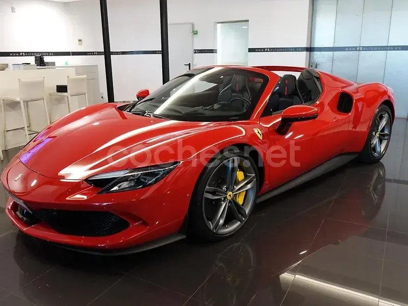 Usado Ferrari 296 842 CV (619 kW) 2025 Rojo Coupe
