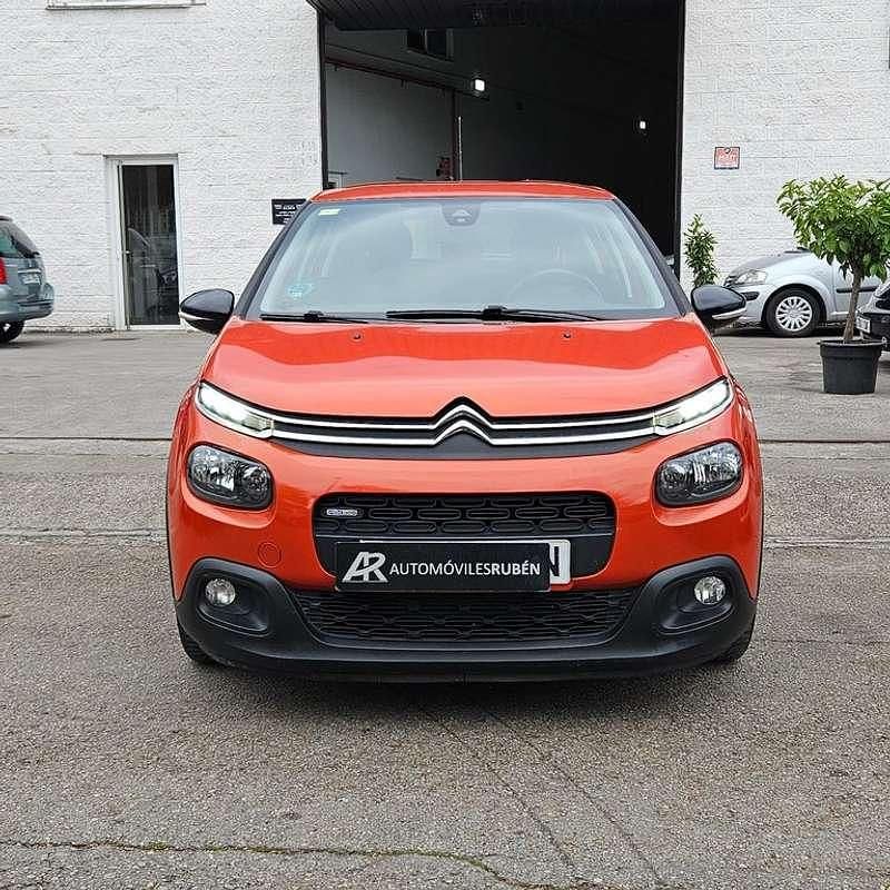 Usado Citroën C3 Feel 68 CV (50 kW) 2017 Naranja Utilitario