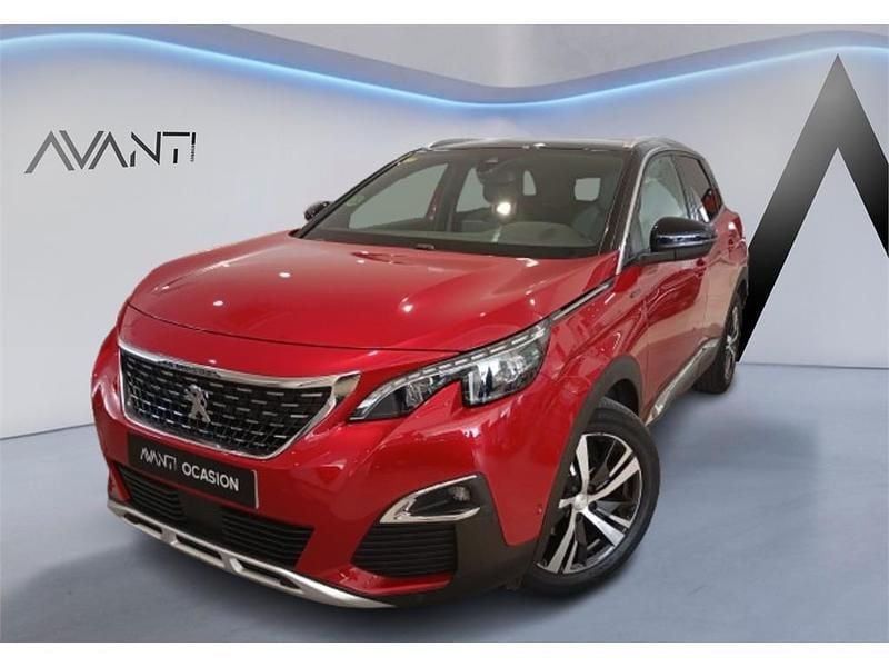 Usado Peugeot 3008 GT-line 131 CV (96 kW) 2018 Rojo SUV