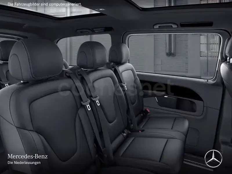 Usado Mercedes V300 Avantgarde 239 CV (175 kW) 2022 Gris / plata Monovolumen