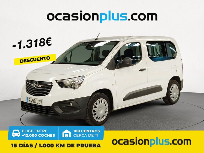 Blanco Usado 2019 Opel Combo Expression Monovolumen | 14.500 € (Precio justo) - Imagen 1/4