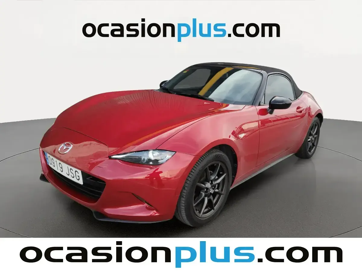 Usado Mazda MX5 Luxury 131 CV (96 kW) 2016 Rojo Descapotable