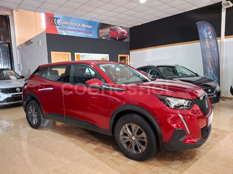 Rojo Usado 2020 Peugeot 2008 Active SUV | 15.950 € (Un poco caro) - Imagen 1/4