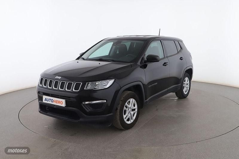 Negro Usado 2018 Jeep Compass Sport SUV | 15.599 € (Buen precio) - Imagen 1/3