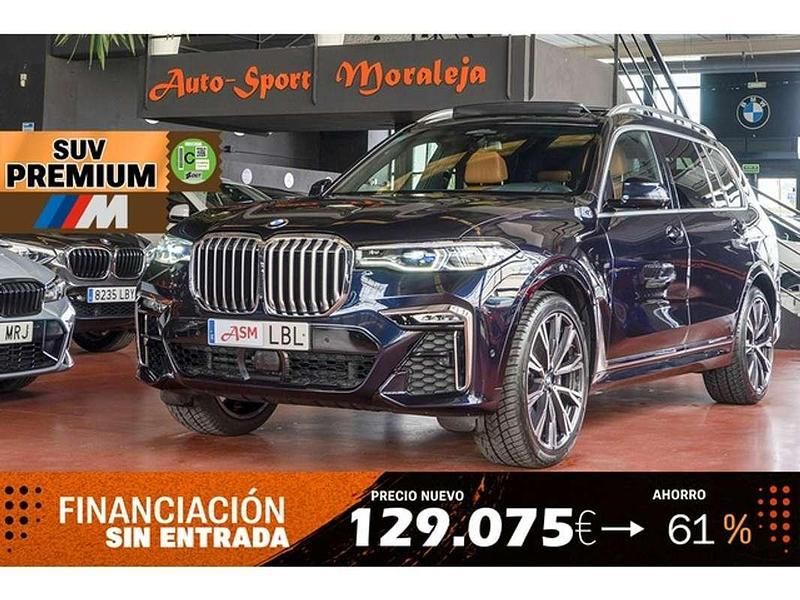 Negro Usado 2019 BMW X7 Sport Line SUV | 47.900 € (Un poco caro) - Imagen 1/4