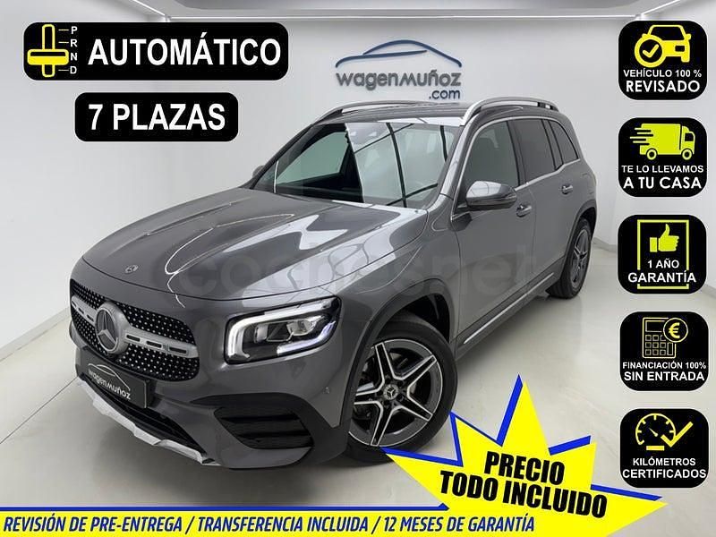 Usado Mercedes GLB200 150 CV (110 kW) 2021 Gris / plata SUV
