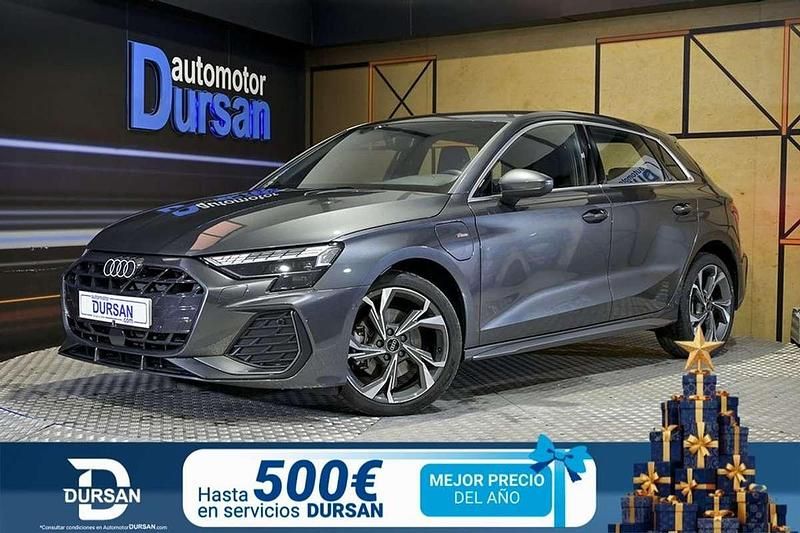 Gris Usado 2025 Audi A3 Sportback e-tron S-Line Utilitario | 34.690 € (Precio justo) - Imagen 1/4