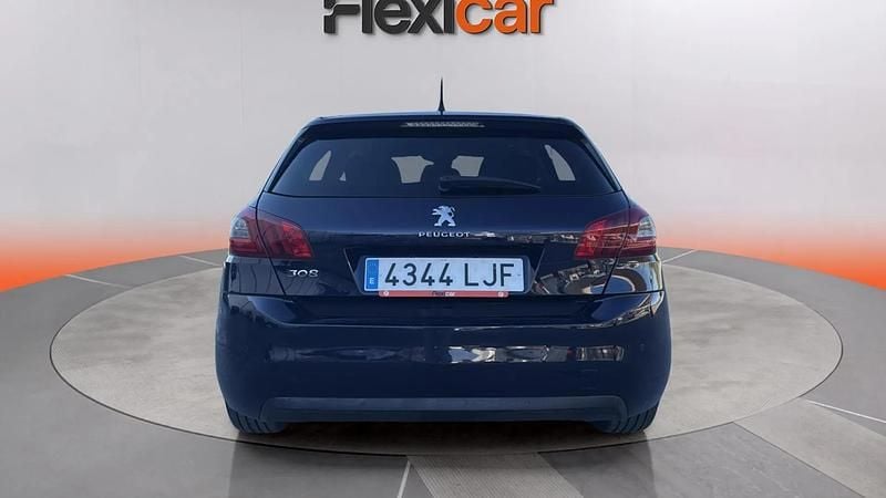 Usado Peugeot 308 Style 131 CV (96 kW) 2020 Negro Berlina