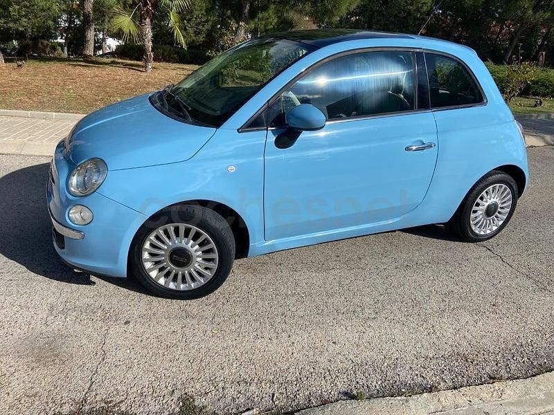 Usado Fiat 500 Sport 69 CV (50 kW) 2011 Azul Berlina