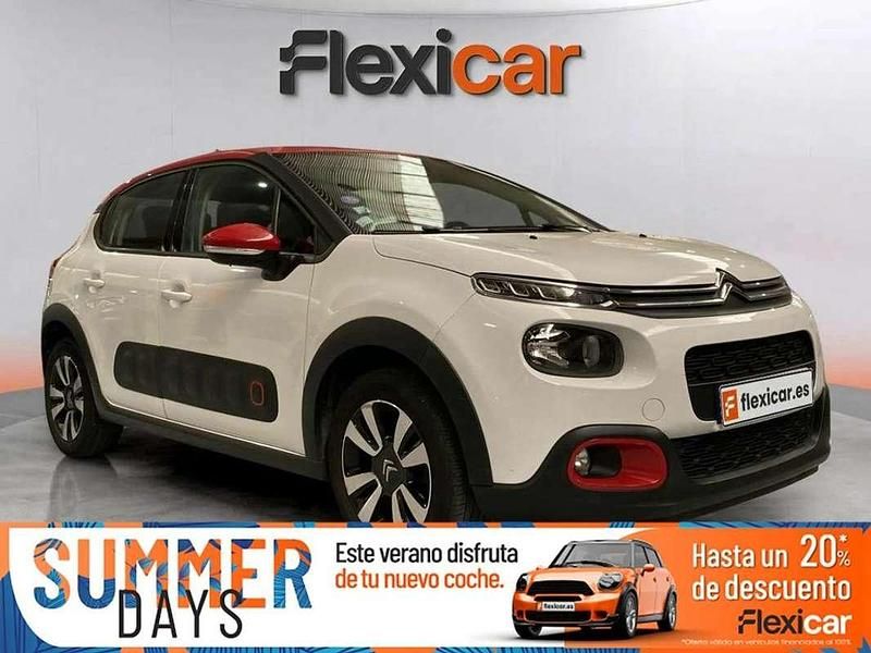 Blanco Usado 2019 Citroën C3 PureTech Utilitario | 7990 € (Super precio) - Imagen 1/4