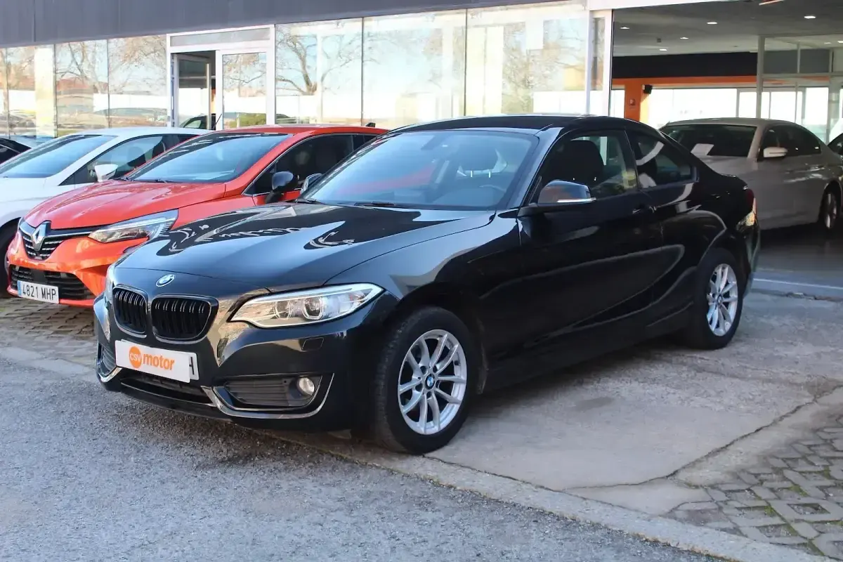 Usado BMW 218 136 CV (100 kW) 2016 Negro Coupe