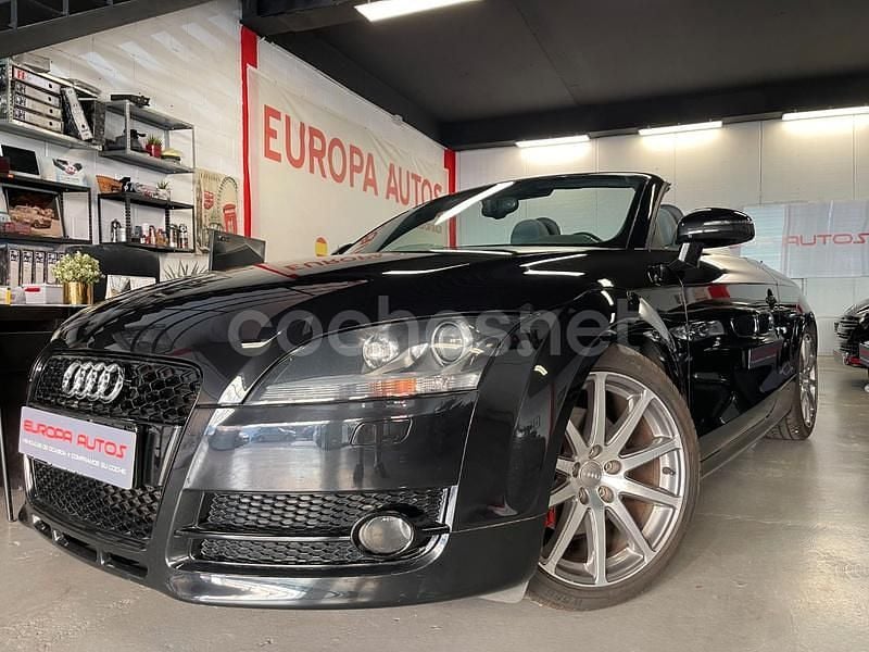 Negro Usado 2008 Audi TT Roadster S-Line Descapotable | 11.990 € (Precio justo) - Imagen 1/4