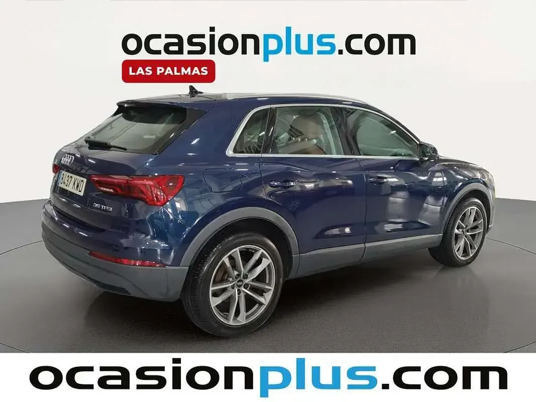 Usado Audi Q3 Advanced 150 CV (110 kW) 2019 Azul SUV