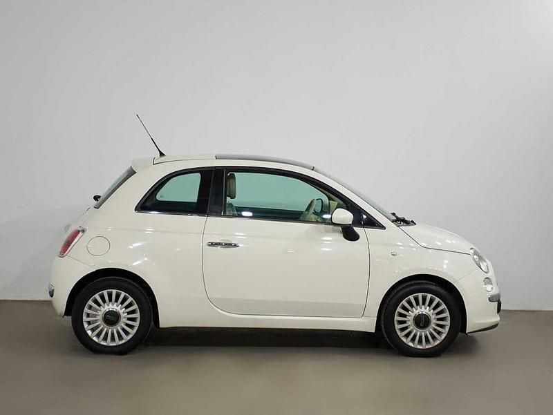 Usado Fiat 500 Lounge 69 CV (50 kW) 2012 Rojo passione/blanco Berlina