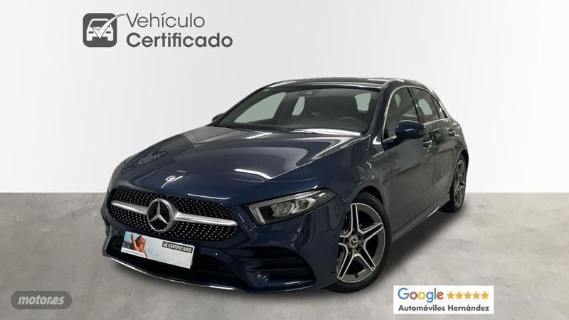Azul Usado 2019 Mercedes A180 Berlina | 26.980 € (Un poco caro) - Imagen 1/4
