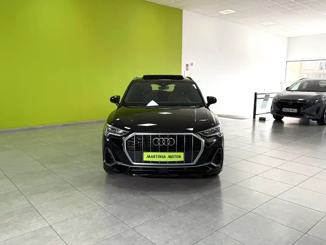 Usado Audi Q3 S-Line 150 CV (110 kW) 2022 Negro SUV