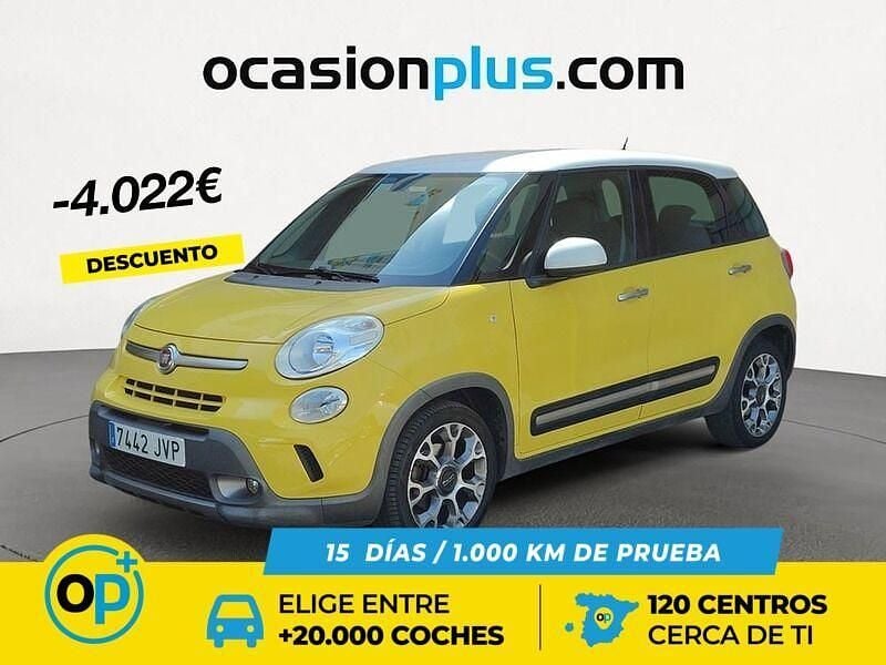 Amarillo Usado 2016 Fiat 500L Trekking Monovolumen | 8380 € (Precio justo) - Imagen 1/4