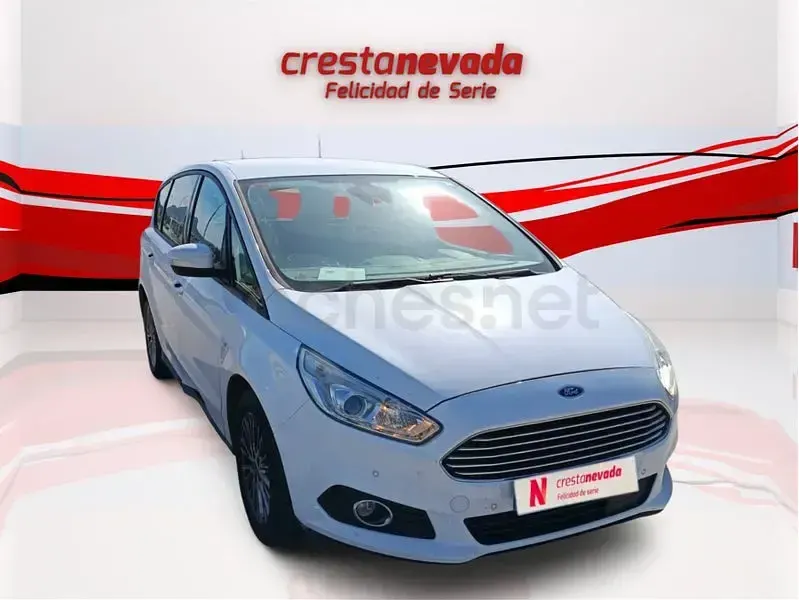 Usado Ford S-MAX Titanium 150 CV (110 kW) 2017 Blanco Monovolumen