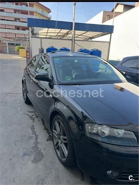 Negro Usado 2007 Audi A3 Ambition Berlina | 9500 € (Caro) - Imagen 1/4