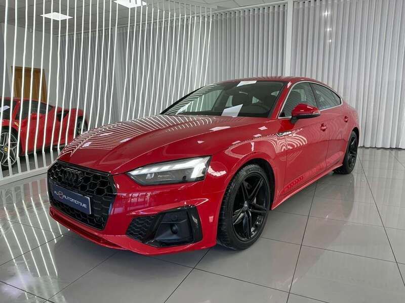 Rojo Usado 2020 Audi A5 Sportback S-Line Berlina | 31.990 € (Precio justo) - Imagen 1/4