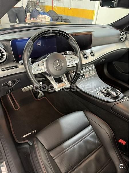 Usado Mercedes E53 AMG 435 CV (319 kW) 2019 Azul Coupe