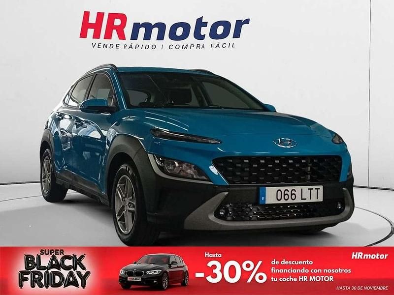 Azul Usado 2021 Hyundai Kona SUV | 15.610 € (Precio justo) - Imagen 1/4