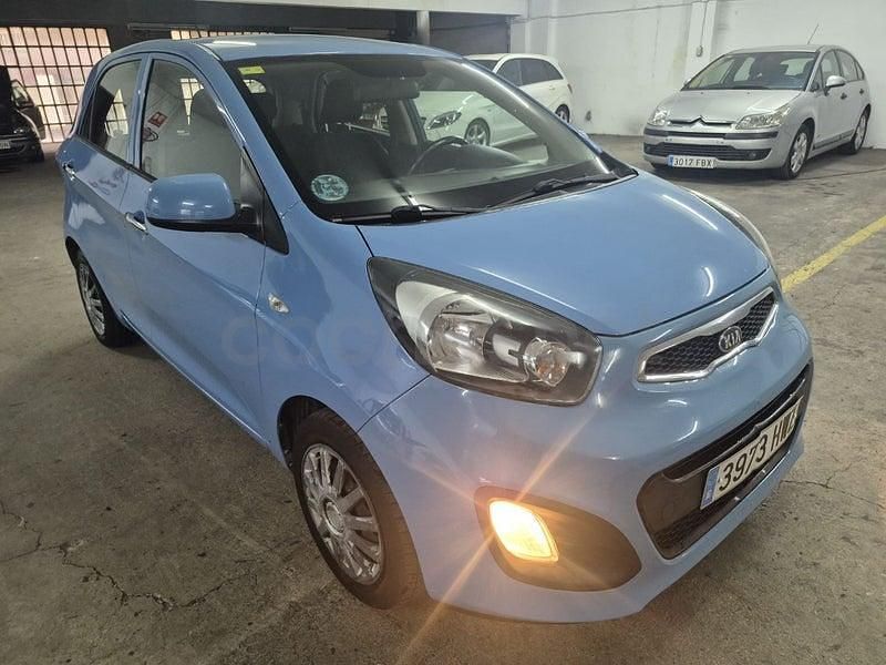 Usado Kia Picanto 69 CV (50 kW) 2014 Azul Utilitario