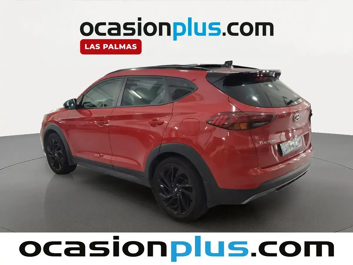 Usado Hyundai Tucson N Line 185 CV (136 kW) 2020 Rojo SUV