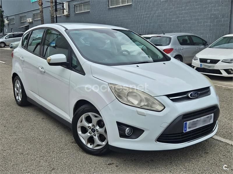 Blanco Usado 2013 Ford C-MAX Trend Monovolumen | 4990 € (Precio justo) - Imagen 1/4