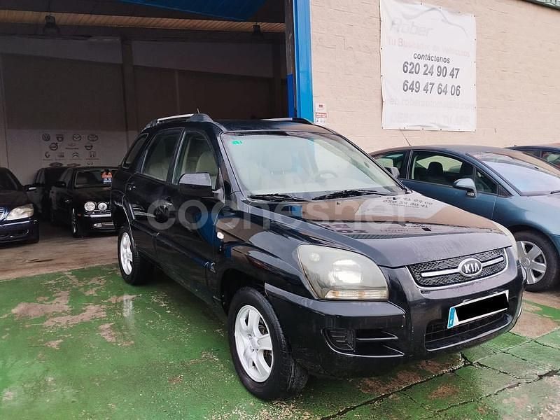 Negro Usado 2008 Kia Sportage SUV | 3999 € (Buen precio) - Imagen 1/4