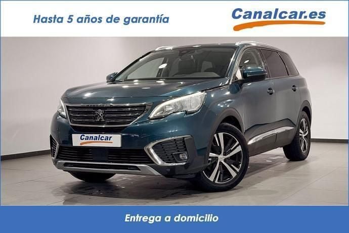 Verde Usado 2018 Peugeot 5008 Allure SUV | 13.423 € (Buen precio) - Imagen 1/4