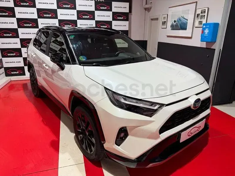 Usado Toyota RAV4 Hybrid Style 218 CV (160 kW) 2022 Blanco SUV