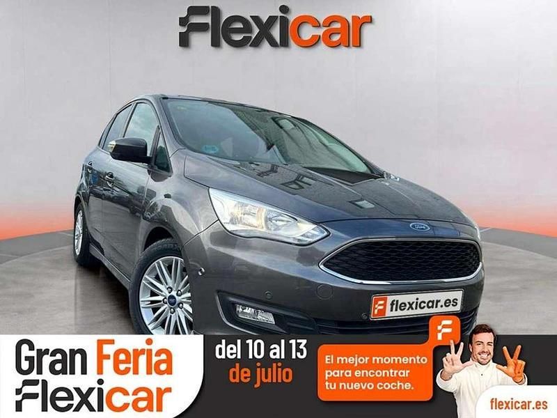 Gris Usado 2018 Ford C-MAX Titanium Monovolumen | 13.290 € (Precio justo) - Imagen 1/4
