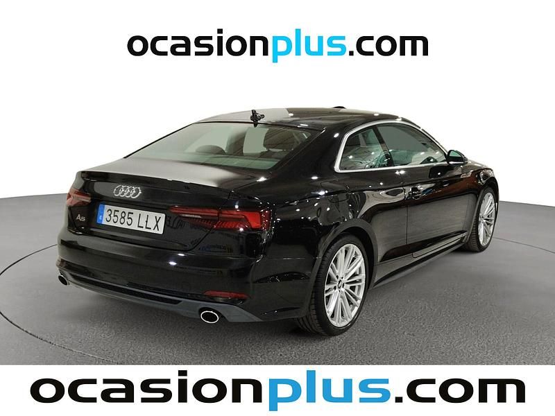 Usado Audi A5 S-Line 150 CV (110 kW) 2020 Negro Coupe
