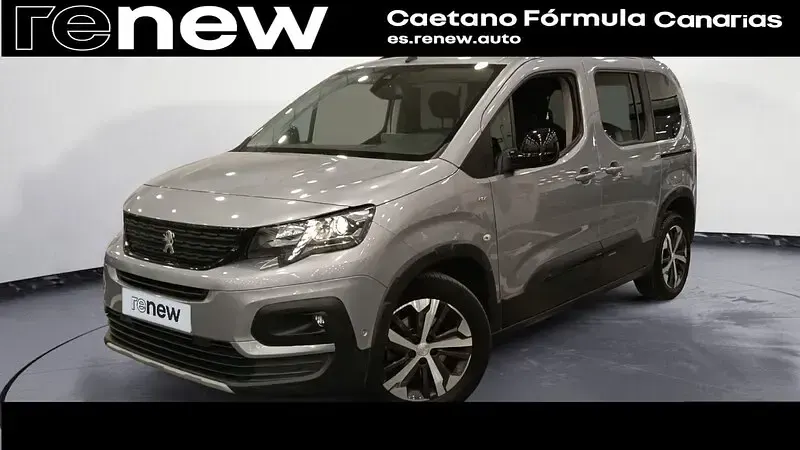 Usado Peugeot Rifter Allure 131 CV (96 kW) 2021 Gris Monovolumen