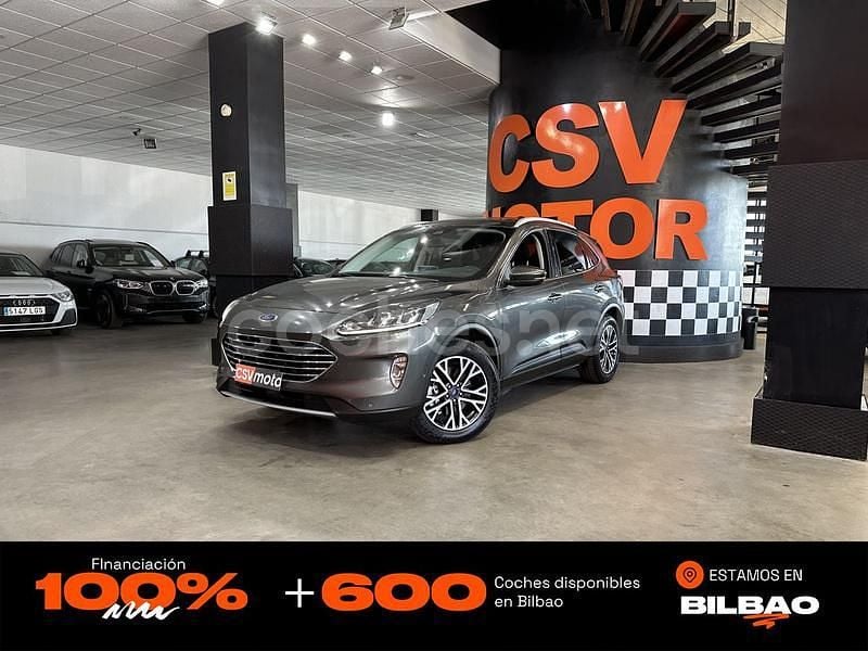 Gris / plata Usado 2021 Ford Kuga Titanium SUV | 19.850 € (Buen precio) - Imagen 1/4