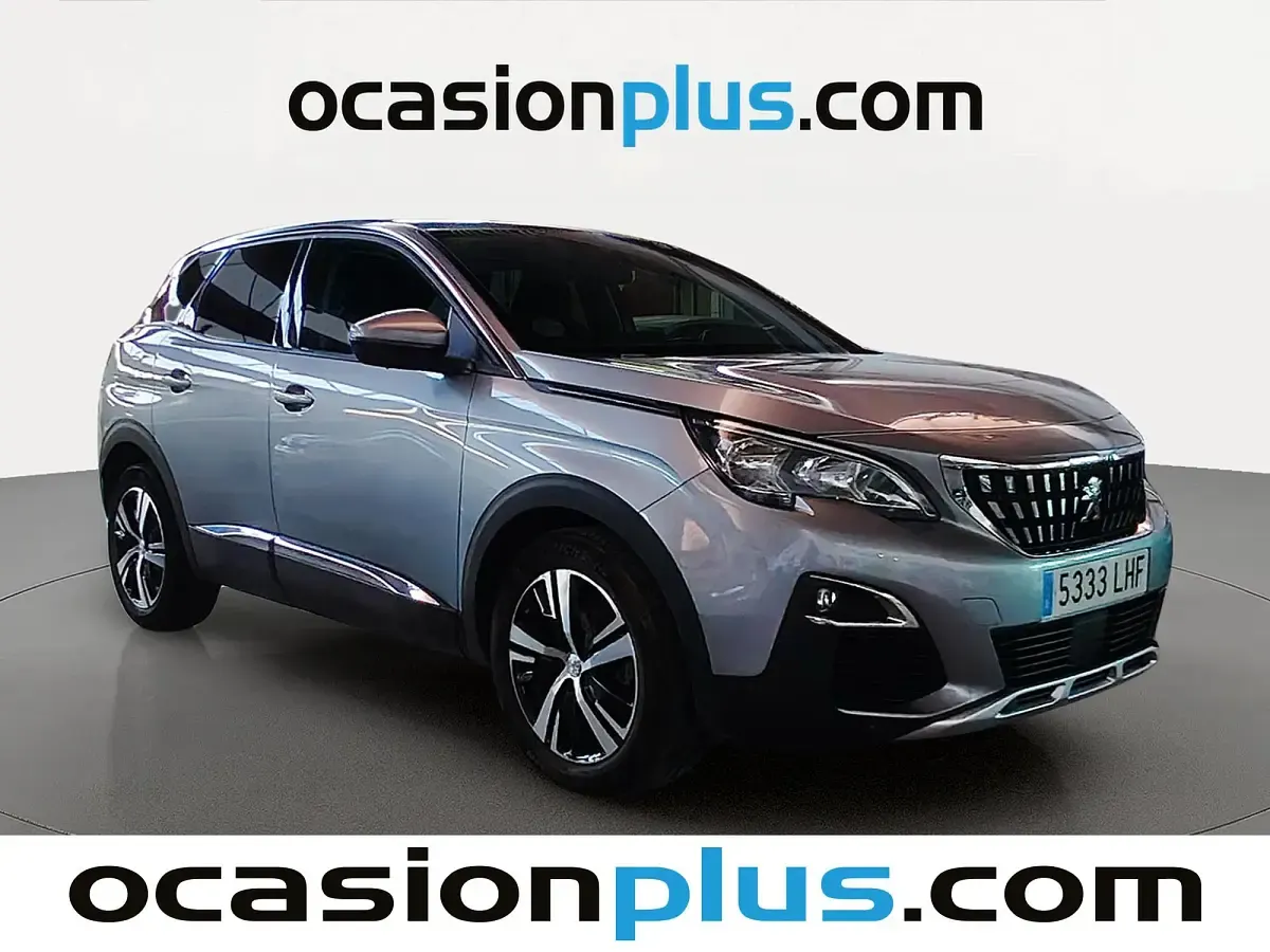 Usado Peugeot 3008 Allure 131 CV (96 kW) 2020 Gris SUV