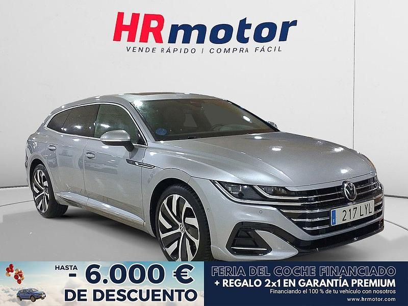 Gris Usado 2022 VW Arteon R-line Familiar | 32.990 € (Un poco caro) - Imagen 1/4