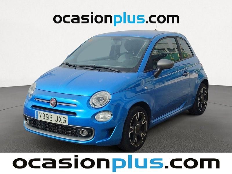 Azul Usado 2017 Fiat 500 S Utilitario | 8490 € (Precio justo) - Imagen 1/4