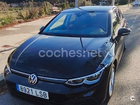Usado VW Golf VII Life 150 CV (110 kW) 2021 Negro Utilitario