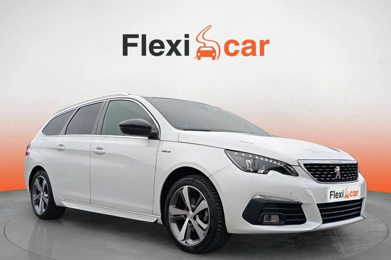 Blanco Usado 2017 Peugeot 308 GT-line Familiar | 10.190 € (Buen precio) - Imagen 1/4