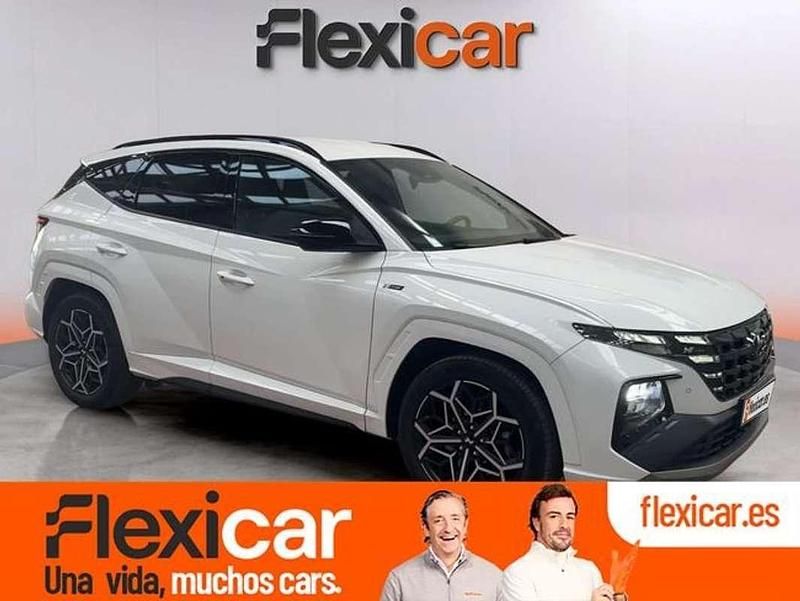 Blanco Usado 2023 Hyundai Tucson N Line SUV | 24.990 € (Precio justo) - Imagen 1/4