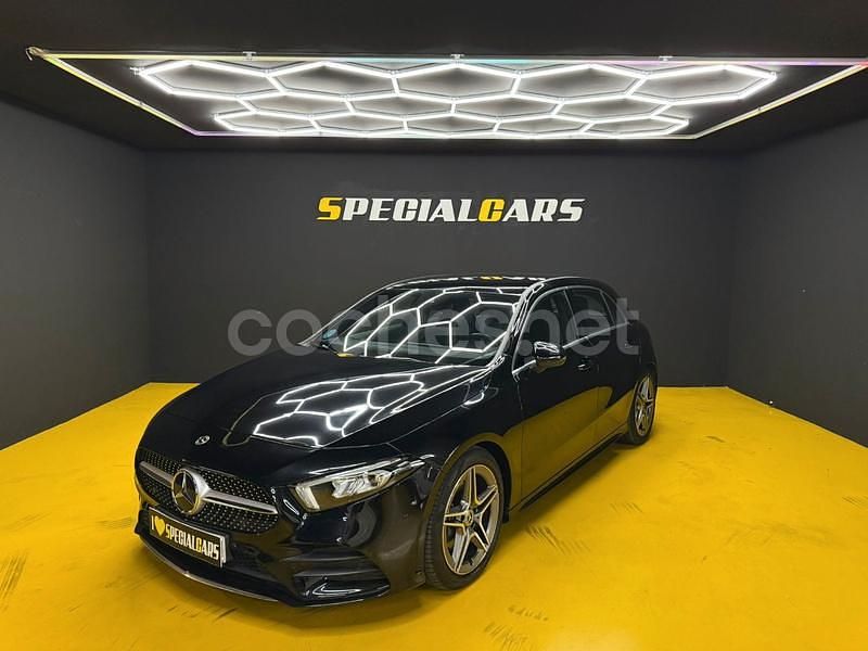 Negro Usado 2022 Mercedes A180 Berlina | 24.990 € (Precio justo) - Imagen 1/4