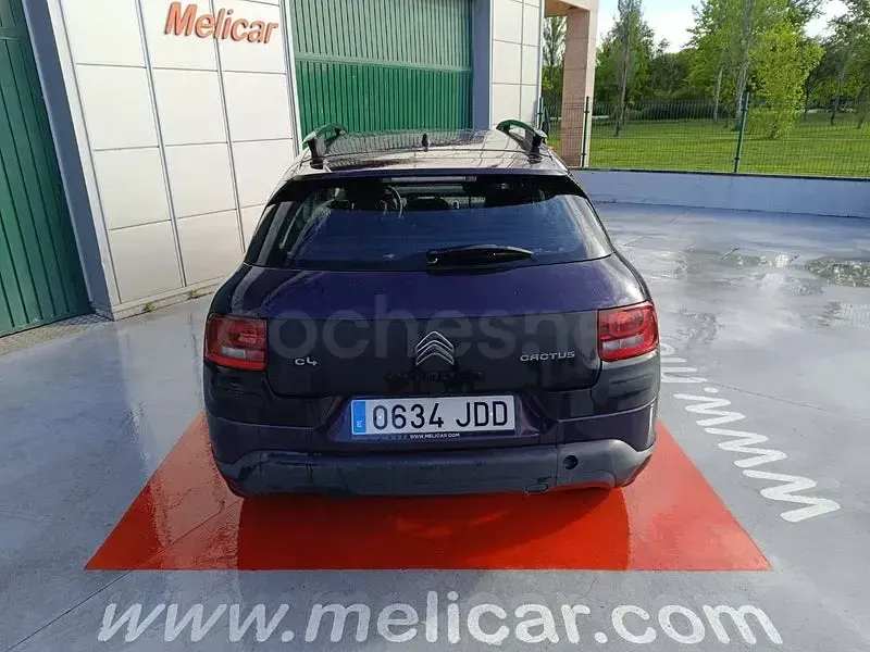 Usado Citroën C4 Cactus Shine 100 CV (73 kW) 2015 Violeta / lila Utilitario