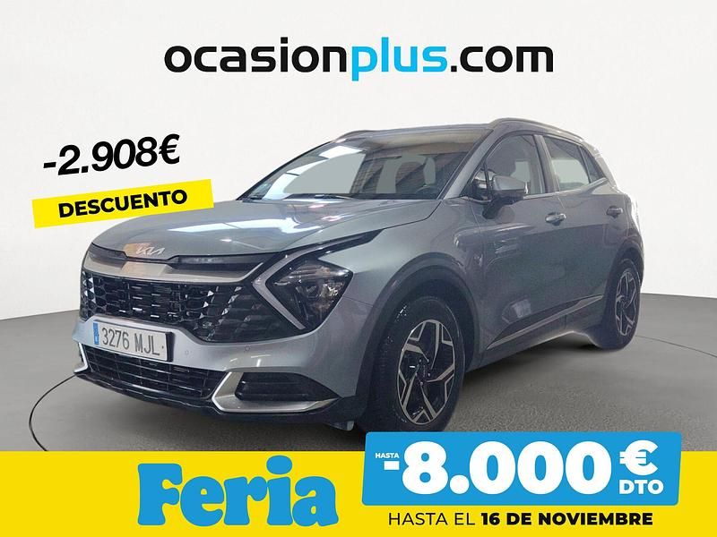 Gris Usado 2023 Kia Sportage SUV | 24.290 € (Precio justo) - Imagen 1/4