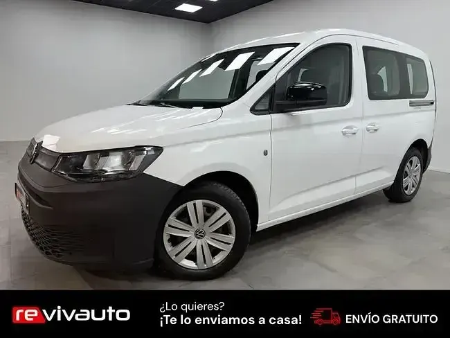 Usado VW Caddy 122 CV (89 kW) 2022 Blanco Monovolumen