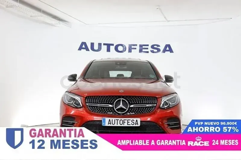 Usado Mercedes GLC43 AMG 367 CV (269 kW) 2019 Rojo Coupe
