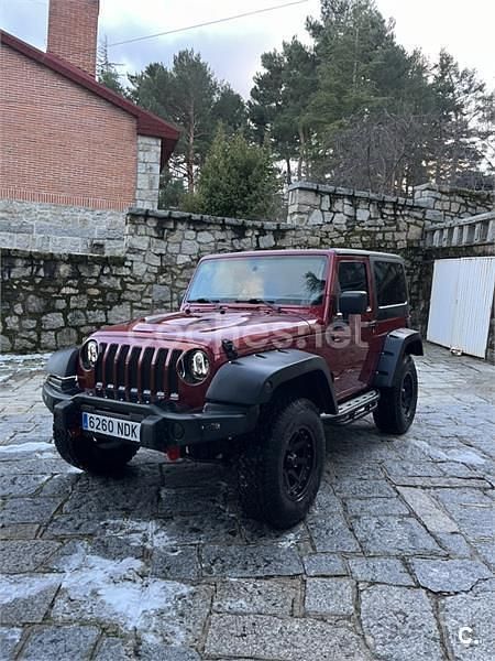 Usado Jeep Wrangler Sahara 284 CV (208 kW) 2016 Rojo SUV